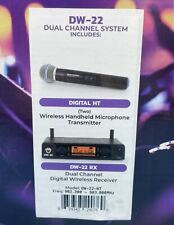 Open Box - Nandy DW-22 HTHT Digital Wireless Microphone System for sale  Shipping to South Africa