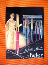 Parker press advertisement d'occasion  Expédié en Belgium