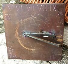 Antique bronze sundial for sale  SWANAGE