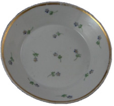 Antiguo platillo floral de porcelana del siglo XVIII Ilmenau plato platillo de porcelana alemán segunda mano  Embacar hacia Argentina