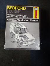 Haynes manual bedford for sale  BILSTON