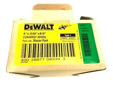 Roda de corte de concreto/alvenaria DeWALT, 4 x .045 x 5/8-In. DW8071 (Caixa de 25), usado comprar usado  Enviando para Brazil