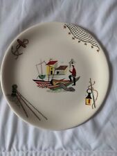 Alfred Meakin Tea Plate "Brixham" seaside series. tweedehands  verschepen naar Netherlands