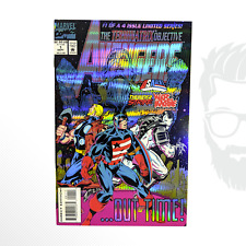 Avengers: The Terminatrix Objective #1 1993 Holo Foil Cover segunda mano  Embacar hacia Argentina