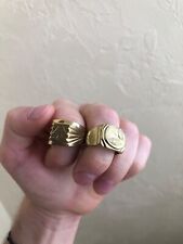 Usado, Anillo para hombre con sello 18 quilates 750 (¿dorado?) segunda mano  Embacar hacia Argentina