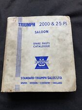 triumph 2000 parts for sale  MELTON CONSTABLE