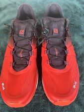 Salomon S-Lab S/Lab Ultra Red Trail Running Hiking Outdoors 11.5 for sale  Shipping to South Africa