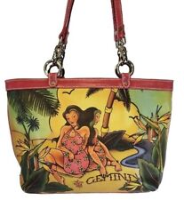 ISABELLA FIORE ZODIAK SIGN GEMINI BOLSA DE MÃO TATUAGEM MULTICOLORIDA MRP$495 comprar usado  Enviando para Brazil