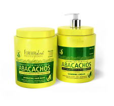 Forever Liss Hidratante Mascarilla Capilar, Peinar Crema Abacachos 950g 991ml comprar usado  Brasil 