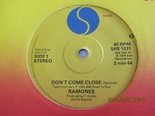 RAMONES-DON'T COME CLOSE=SIRE, usado comprar usado  Enviando para Brazil