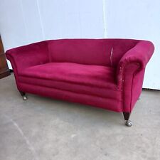 Edwardian pink sofa for sale  DALKEITH