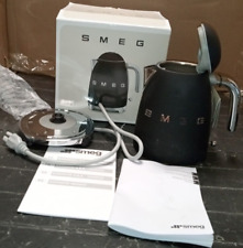 Williams Sonoma SMEG Retro Style KLF03BLMUS Electric Kettle, Matte Black. for sale  Shipping to South Africa