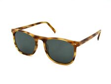 Warby Parker ALVIN W Unisex Sunglasses, 271 English Oak Matte / Green 54mm #C26 for sale  Shipping to South Africa