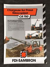 Brochure tracteurs fdi d'occasion  Châteauroux