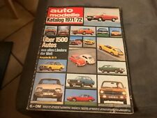 Auto katalog 1971 gebraucht kaufen  Alling