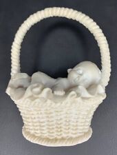 White baby basket for sale  NORTHOLT