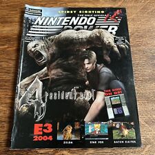 Pôster do Homem-Aranha edição 182 agosto 2004 Nintendo Power Magazine Resident Evil 4 comprar usado  Enviando para Brazil