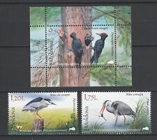 Usado, Moldova 2018 Birds only MNH Block + 2 stamps segunda mano  Embacar hacia Mexico