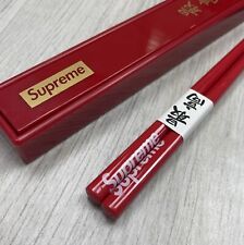 Supreme palillos decoración rojo FW17 2017 accesorios caja logotipo dormitorio cocina hogar segunda mano  Embacar hacia Argentina