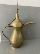 Vintage brass dallah for sale  PLYMOUTH