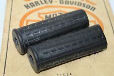 2 Harley Knucklehead Flathead Panhead Waffle Spiral Rubber Grips Unused/NEW, used for sale  Shipping to South Africa