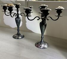 Paire chandeliers bougeoirs d'occasion  Muizon