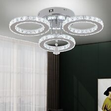 Lampa sufitowa LED Nowoczesna funkcja ściemniania i pamięci Kryształowe żyrandole Światło na sprzedaż  Wysyłka do Poland