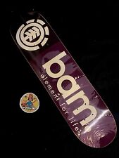 SUPER RARE Bam Margera Element For Life Pro Model Skateboard Deck Early 2000s for sale  Shipping to South Africa