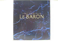 1987 chrysler lebaron for sale  Baltic