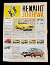 Renault journal r12 d'occasion  Expédié en Belgium