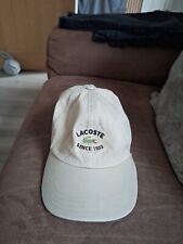 Lacoste baseball cap for sale  WIGSTON