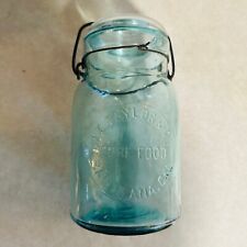 Vintage J.E. Tarro de vidrio acuático Taylor Pure Food, Santa Ana California CA cuarto de galón RARO segunda mano  Embacar hacia Argentina