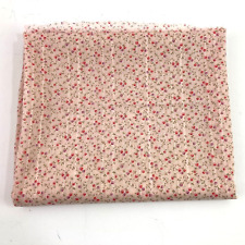 Tecido listrado rosa claro 1+yds com pequenas flores rosa e roxo chique gasto comprar usado  Enviando para Brazil