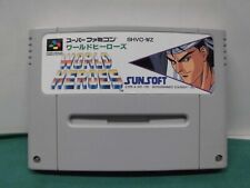 SNES -- WORLD HEROES -- Ação de luta. Super Famicom. Jogo do Japão. 13555 comprar usado  Enviando para Brazil