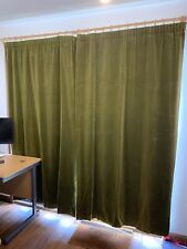 Vintage velvet curtains for sale  BRAUNTON