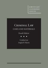 American Casebook Ser.: derecho penal, casos y materiales de Angela Harris..., usado segunda mano  Embacar hacia Argentina