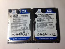 WD2500BPVT, 250 GB 2,5" WD Scorpio Blue HD, pacote com 2... Leia a descrição. comprar usado  Enviando para Brazil