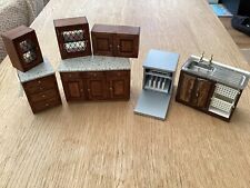 Dolls House 1/12th Scale Kitchen Cupboards/Sink/Dishwasher for sale  Shipping to South Africa