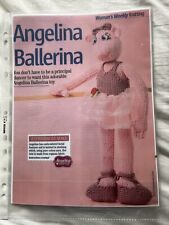 Angelina ballerina knitting for sale  UK