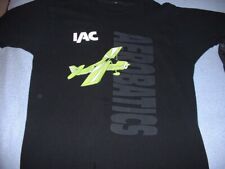 Camiseta para hombre, IAC INTL Aerobatic Club, Aviación General, Vuelo, Grande, Negra, usado segunda mano  Embacar hacia Argentina