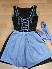 Kleid dirndl schwarz gebraucht kaufen  Kämpfelbach