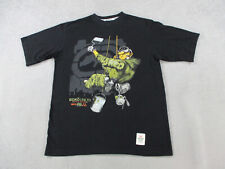 VINTAGE Camisa Ecko Unltd Para Hombre Extra Grande Negra Verde Graffiti Pintura Y2K Estampado segunda mano  Embacar hacia Mexico