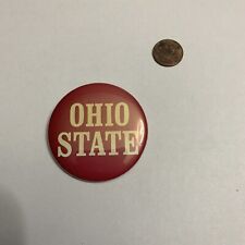 Vintage Ohio State Buckeyes Badge Football Pinback Pin Button NCAA for sale  Springfield