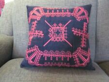 Pillow embroidered black for sale  Fond Du Lac