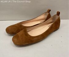 AGL Brown Suede Slip-On Flats Womens Size 10.5 for sale  Shipping to South Africa