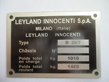 Typenschild plate leyland gebraucht kaufen  Deutschland