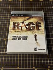 Rage PS3 PlayStation 3 dos fabricantes de Doom and Quake completo provavelmente usado comprar usado  Enviando para Brazil
