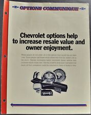 1973 chevrolet option for sale  Olympia