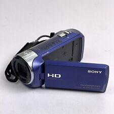 Videocámara Sony Handycam HDR-CX240 - azul sin batería probada FUNCIONA, usado segunda mano  Embacar hacia Argentina
