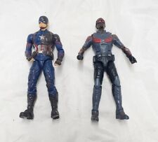  Marvel Legends 2013 Capitão América e 2016 Civil War Falcon 6" comprar usado  Enviando para Brazil